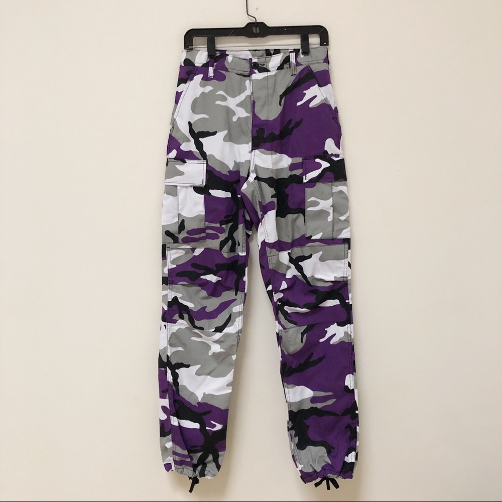 Purple Camo Pants